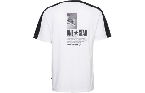 Converse One Star Panel T-Shirt 'White' 10016941-A01 sold by KicksCrew