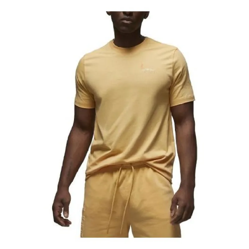 Air Jordan Essentials T-Shirt 'Celestial Gold' DX9577-266 sold by KicksCrew