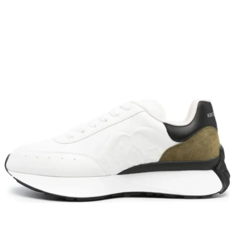 Alexander McQueen Sprint Runner 'White Green' 777417WIDNE8738 sold by KicksCrew