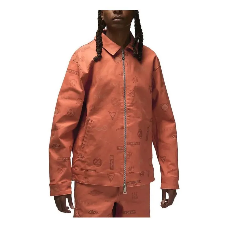 Air Jordan Flight Heritage Jacket 'Light Sienna' DX9732-812 sold by KicksCrew