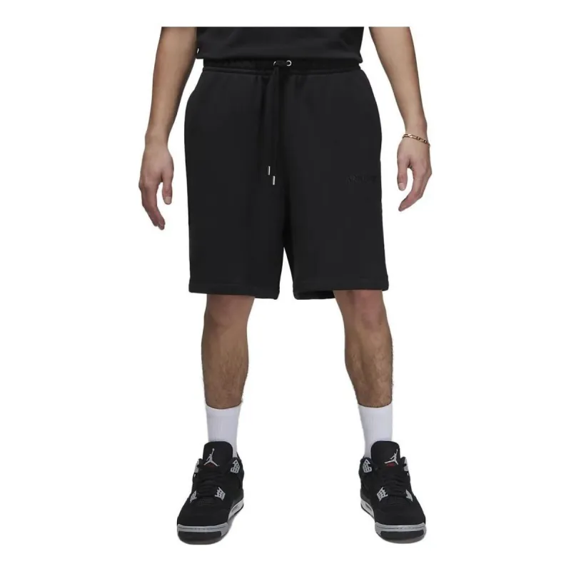 Air Jordan Wordmark Fleece Shorts 'Black' FJ0700-010 sold by KicksCrew