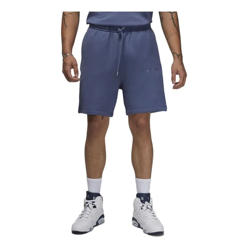 Air Jordan Wordmark Fleece Shorts 'Diffused Blue' FJ0700-491 sold by KicksCrew