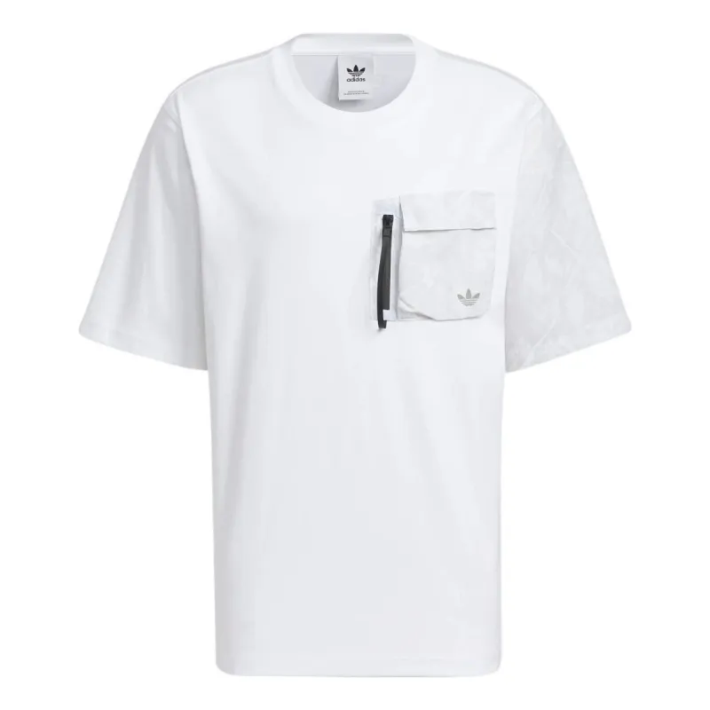 adidas originals In Motion Short Sleeve T-shirt 'White' HS9463 sold by KicksCrew