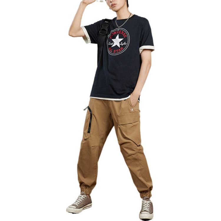 Converse Stretch Woven Pants 'Khaki' 10024872-A01 sold by KicksCrew product image thumbnail 3