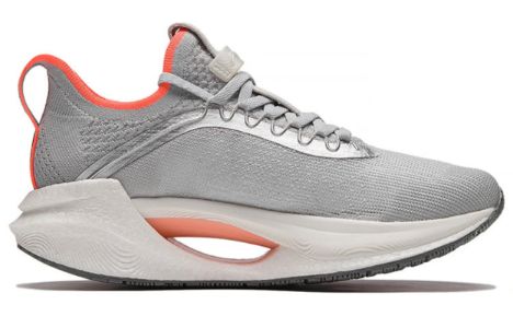 (WMNS) Li-Ning Jue Ying Essential 'Grey Orange' ARRS004-13 sold by KicksCrew