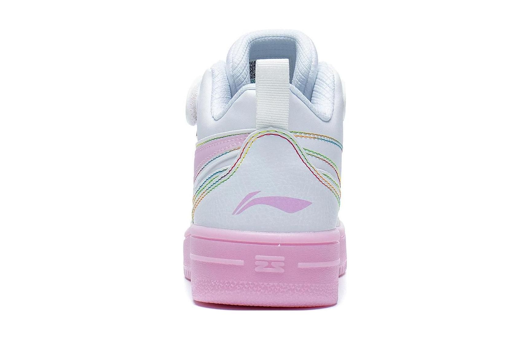 (GS) Li-Ning 937 Mid 'White Pink' YKCT018-2 sold by KicksCrew product image thumbnail 5