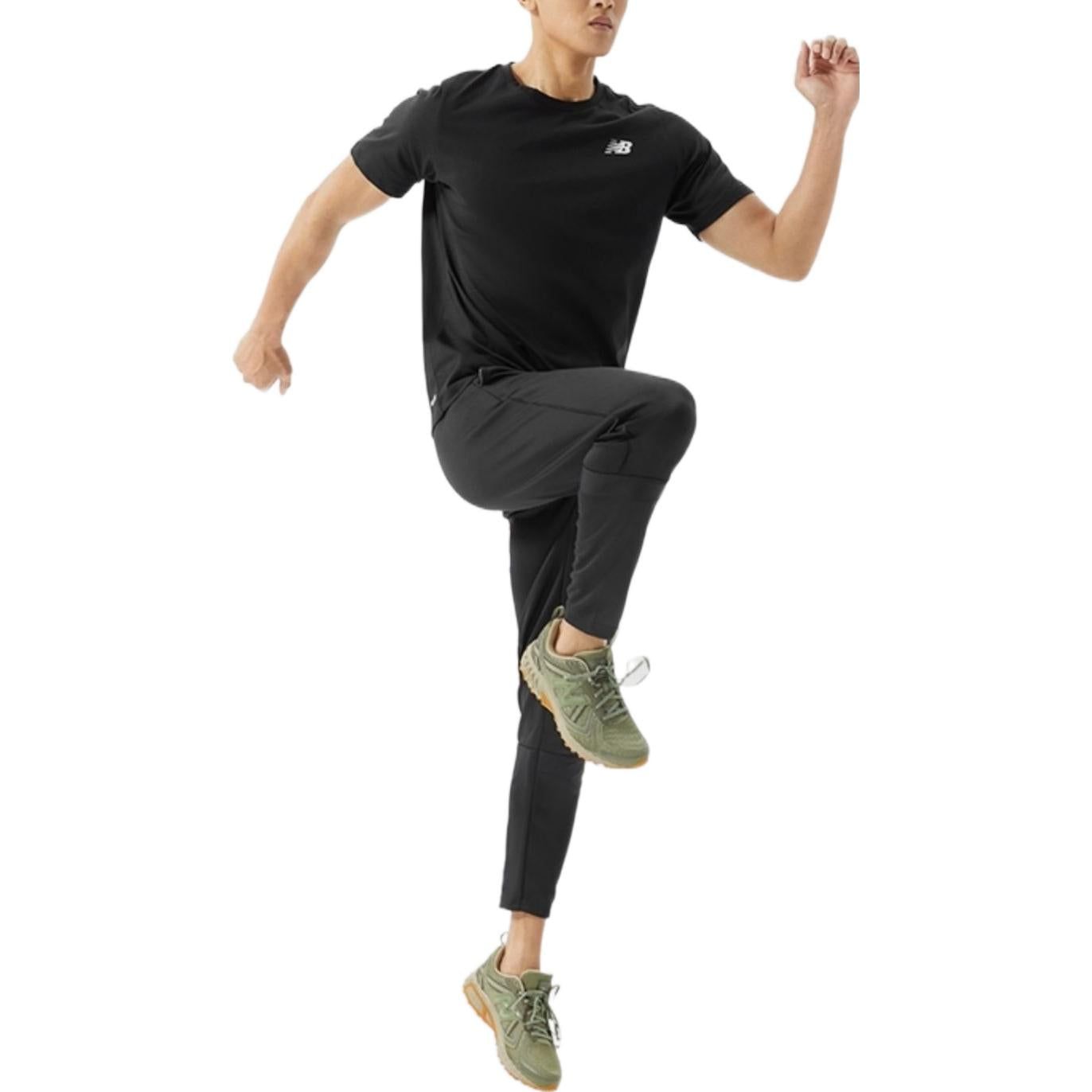 New Balance Tenacity Knit Pants 'Black' AMP21091-BK sold by KicksCrew product image thumbnail 3