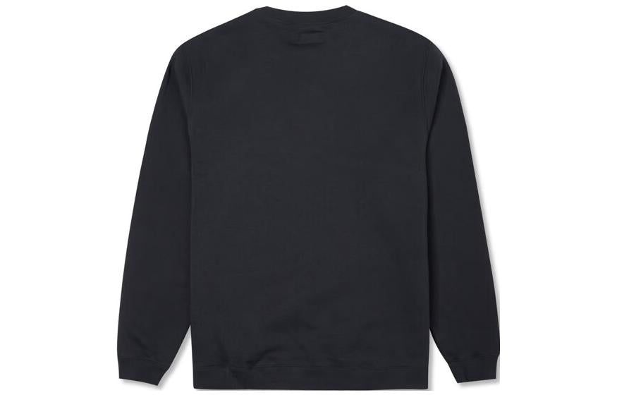 Converse Go-To Embroidered Star Chevron Brushed Back Fleece Crew Sweatshirt 'Black' 10024510-A01 sold by KicksCrew product image thumbnail 2