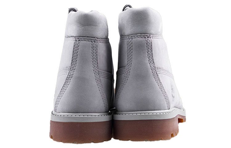 (WMNS) Timberland 50th Anniversary Edition Premium 6 Inch Waterproof Boot 'Light Grey Nubuck' TB0A1KTK sold by KicksCrew product image thumbnail 3