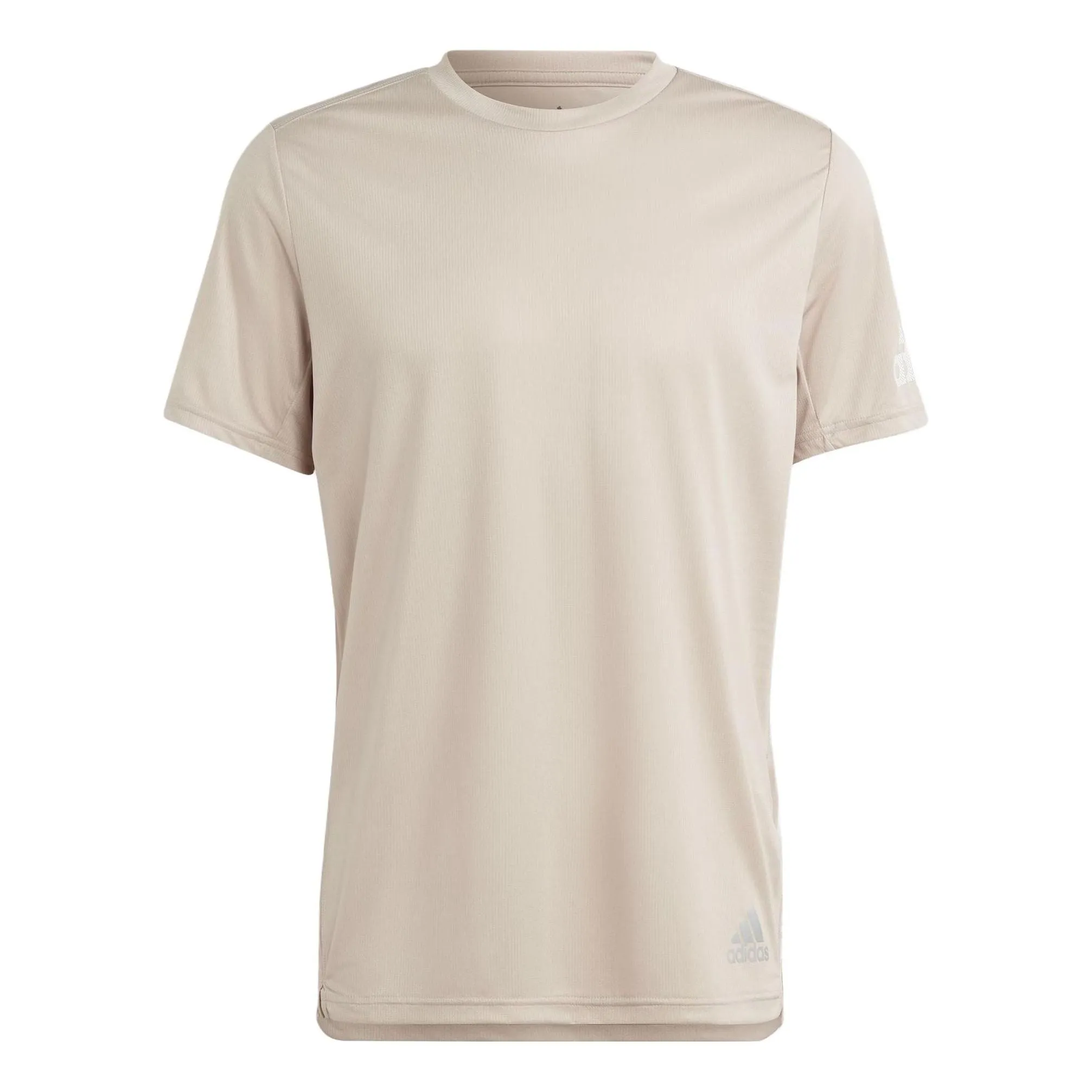 adidas Playera Run It T-Shirt 'Beige' IJ6833 sold by KicksCrew