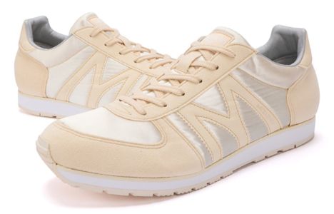 Mizuno Handcrafted LowTop Running Shoes 'Beige White' D1GF222002 sold by KicksCrew