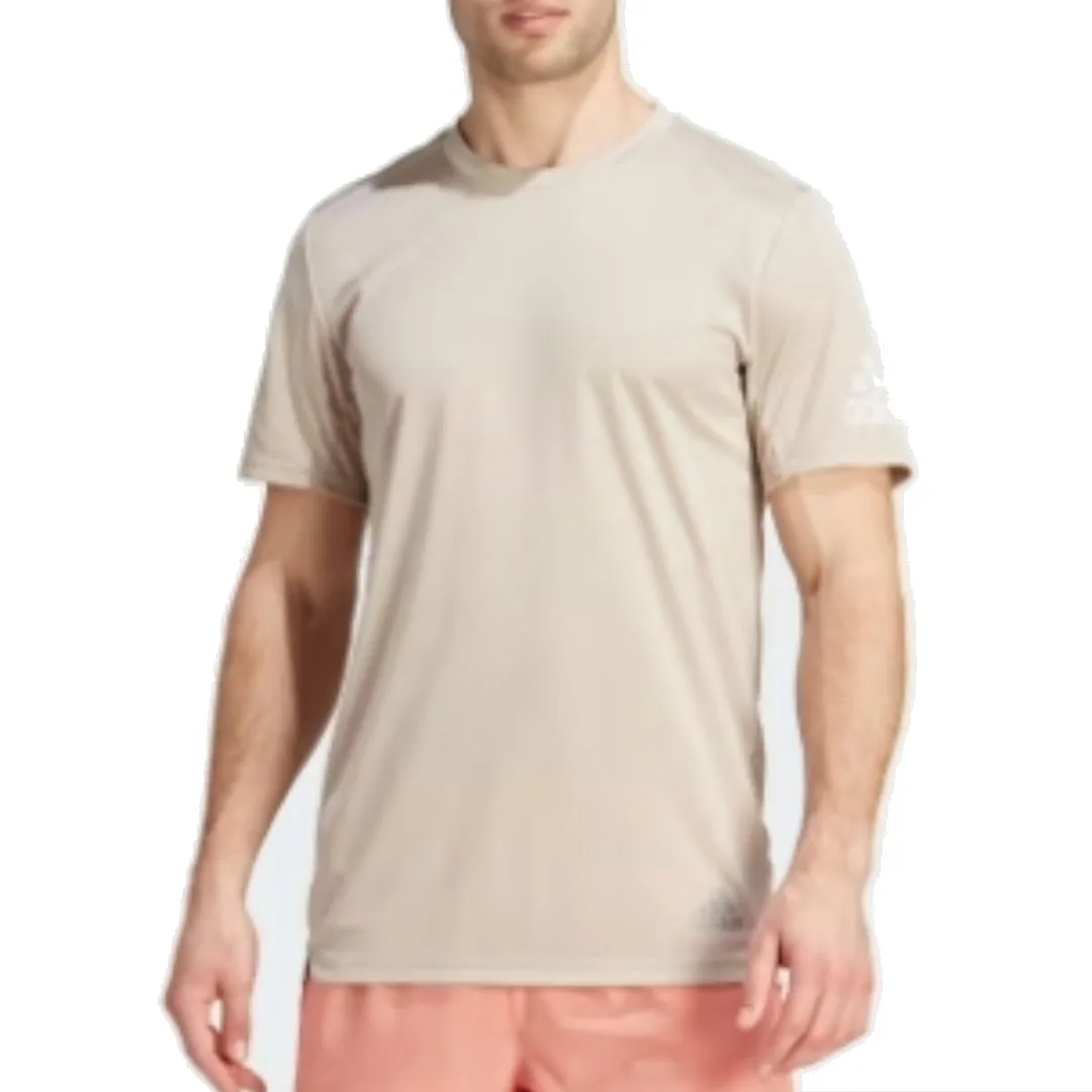 adidas Playera Run It T-Shirt 'Beige' IJ6833 sold by KicksCrew product image thumbnail 2