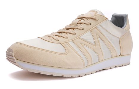 Mizuno Handcrafted LowTop Running Shoes 'Beige White' D1GF222002 sold by KicksCrew