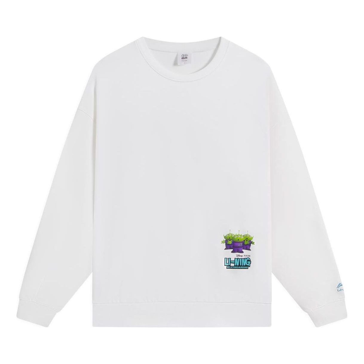 Li-Ning x Disney Toy Story Graphic Sweatshirt 'White' AWDS971-2 sold by KicksCrew