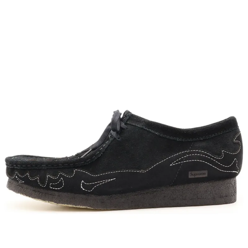 Clarks x Supreme Wallabee 'Black' 26172609 sold by KicksCrew