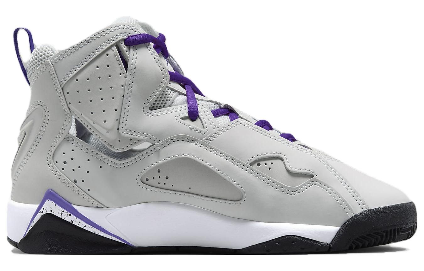 (GS) Air Jordan True Flight 'Base Grey Purple Venom' 343795-052 sold by KicksCrew product image thumbnail 2