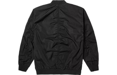 (WMNS) Vans Triple Logo Baseball Jacket 'Black' VN000BZEBLK sold by KicksCrew