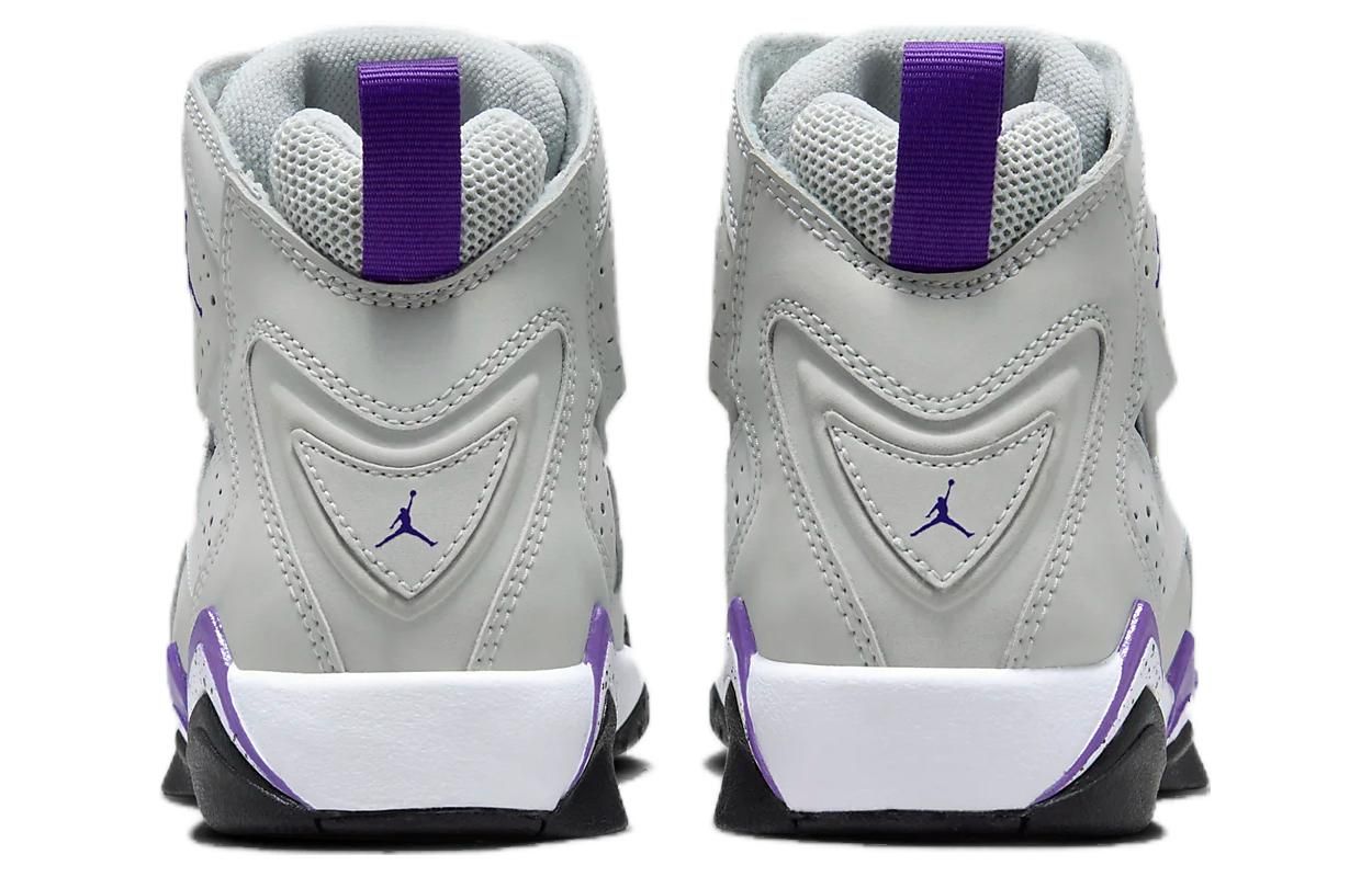 (GS) Air Jordan True Flight 'Base Grey Purple Venom' 343795-052 sold by KicksCrew product image thumbnail 4