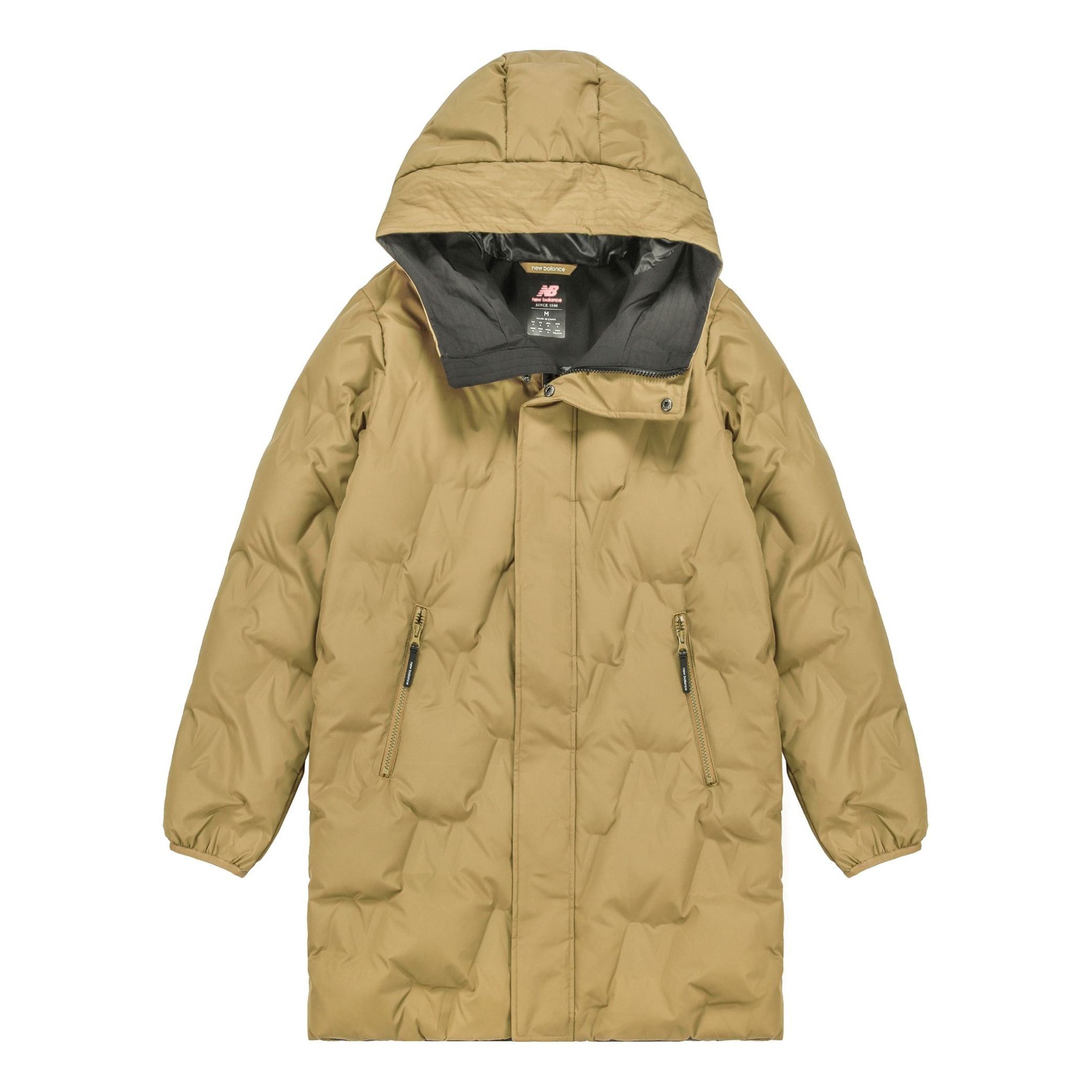 New Balance Long Down Jacket 'Olive Green' AMJ14303-OV sold by KicksCrew