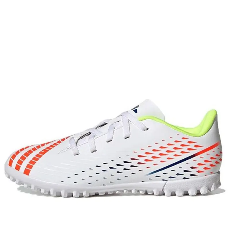 (GS) Adidas Predator Edge.4 Turf Trainers 'White Multicolor' GV8496 sold by KicksCrew