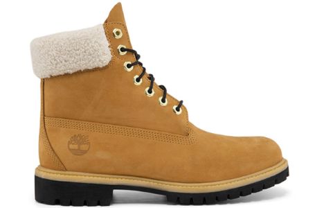 (WMNS) Timberland 6 Inch Premium Shearling Boots 'Wheat Nubuck' A2GMD sold by KicksCrew