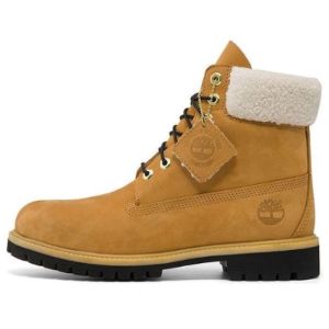 (WMNS) Timberland 6 Inch Premium Shearling Boots 'Wheat Nubuck' A2GMD sold by KicksCrew