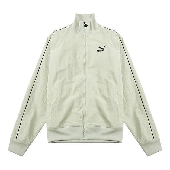 Puma T7 Crinkled Track Jacket 'Green' 535557-33 sold by KicksCrew