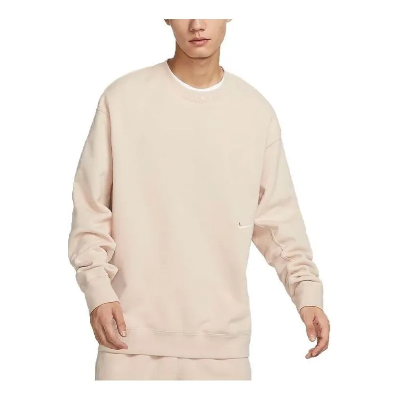 Nike Sportswear Premium Fleece Sweatshirt 'Beige' FV8592-126 sold by KicksCrew
