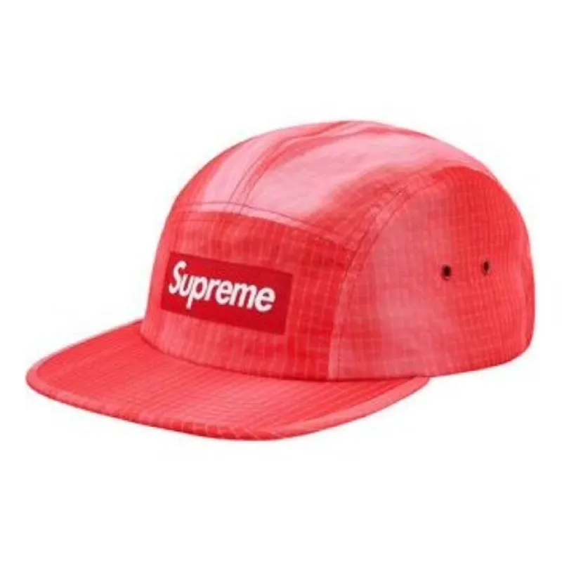 Supreme Tie Dye Ripstop Camp Cap 'Red' SUP-SS19-207 sold by KicksCrew