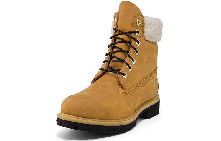 (WMNS) Timberland 6 Inch Premium Shearling Boots 'Wheat Nubuck' A2GMD sold by KicksCrew product image thumbnail 3