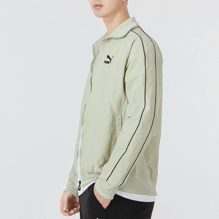 Puma T7 Crinkled Track Jacket 'Green' 535557-33 sold by KicksCrew product image thumbnail 5