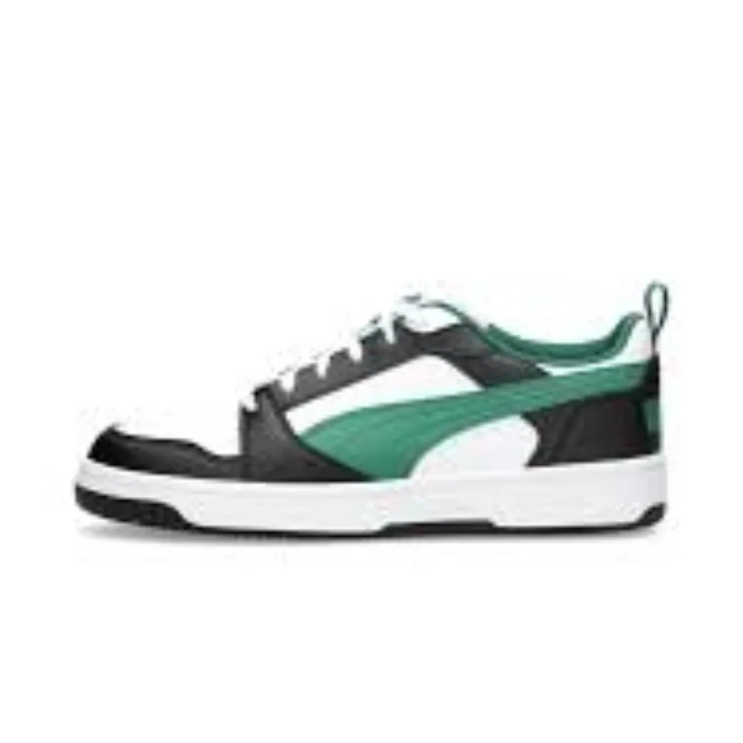 PUMA Rebound V6 Low 'White Black Green' 392328-23 sold by KicksCrew
