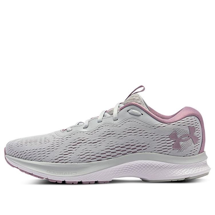 (WMNS) Under Armour Charged Bandit 7 'Halo Grey Purple' 3024189-105 sold by KicksCrew