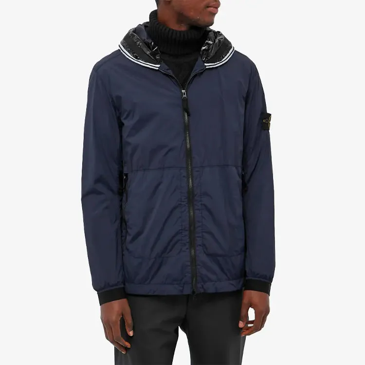 STONE ISLAND Nylon-Tc Hooded Jacket 'Navy' 761541131-V0020 sold by KicksCrew product image thumbnail 3