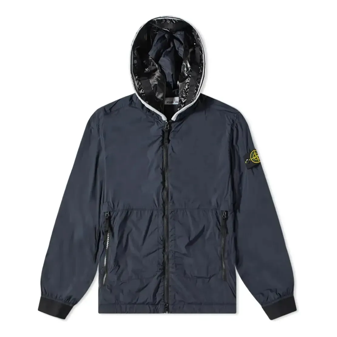 STONE ISLAND Nylon-Tc Hooded Jacket 'Navy' 761541131-V0020 sold by KicksCrew