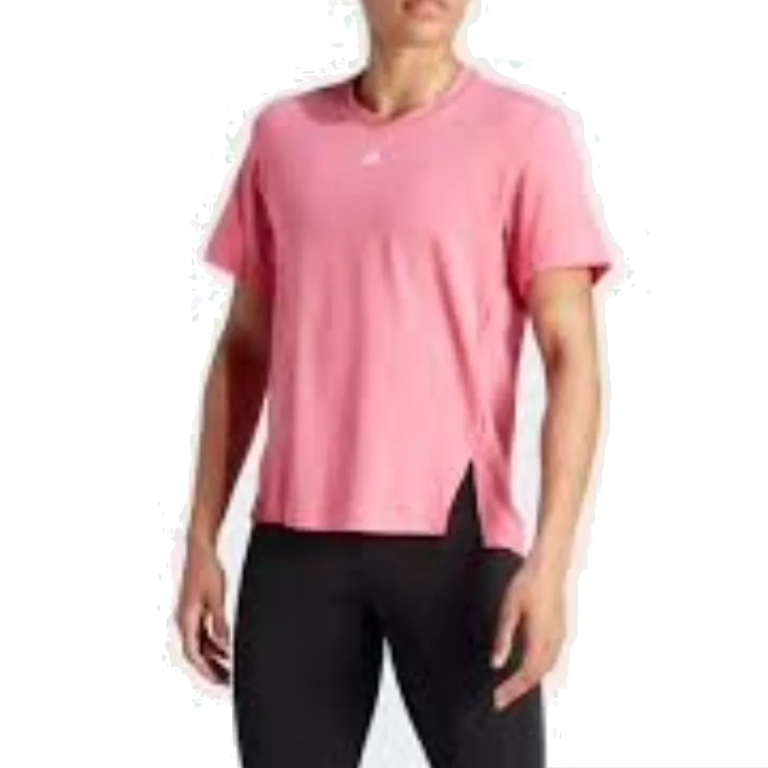 (WMNS) adidas Versatile T-Shirt Asia Sizing 'Red' IL1364 sold by KicksCrew product image thumbnail 3