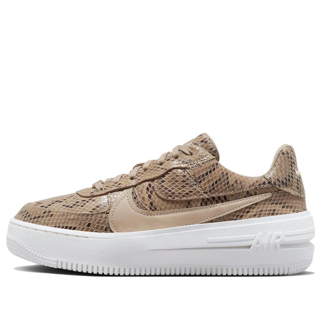 (WMNS) Nike Air Force 1 PLT.AF.ORM 'Snakeskin' FJ4965-200 sold by KicksCrew