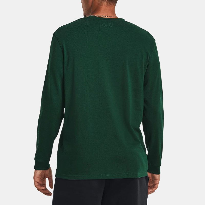 Under Armour Crest Heavyweight Long Sleeve T-shirt 'Green' 1379576-322 sold by KicksCrew product image thumbnail 4