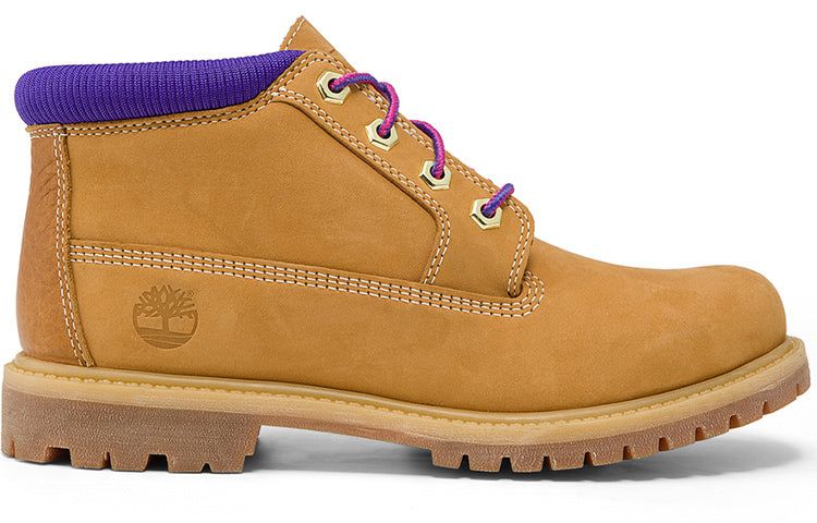 (WMNS) Timberland Nellie Waterproof Chukka Boots 'Wheat Purple' A2JSJW sold by KicksCrew product image thumbnail 2