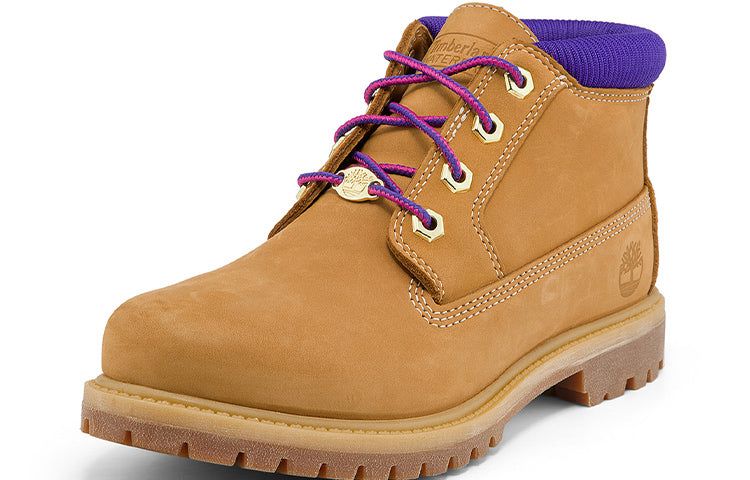 (WMNS) Timberland Nellie Waterproof Chukka Boots 'Wheat Purple' A2JSJW sold by KicksCrew product image thumbnail 3