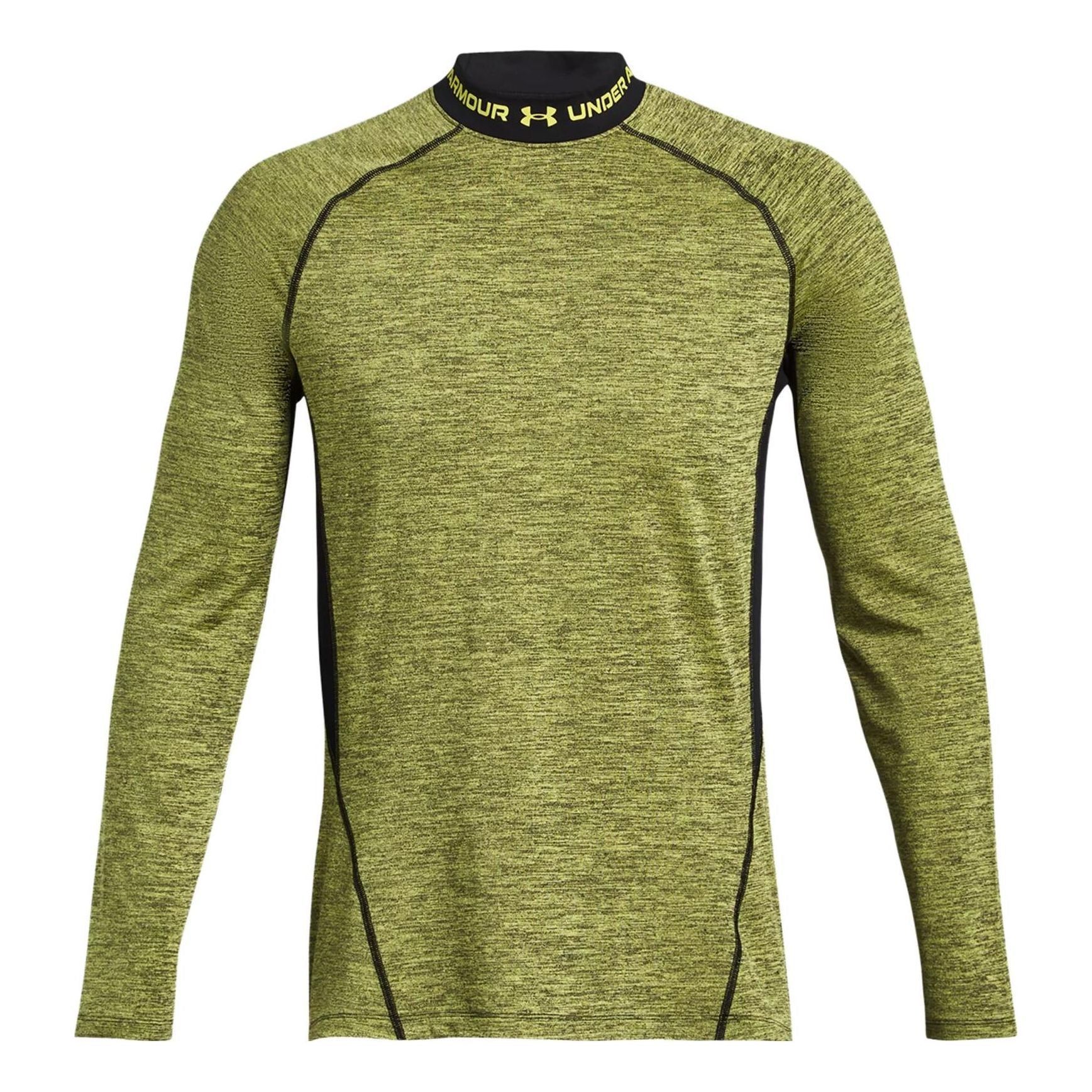 Under Armour ColdGear Twist Mock Long Sleeve T-shirt 'Green' 1379820-743 sold by KicksCrew