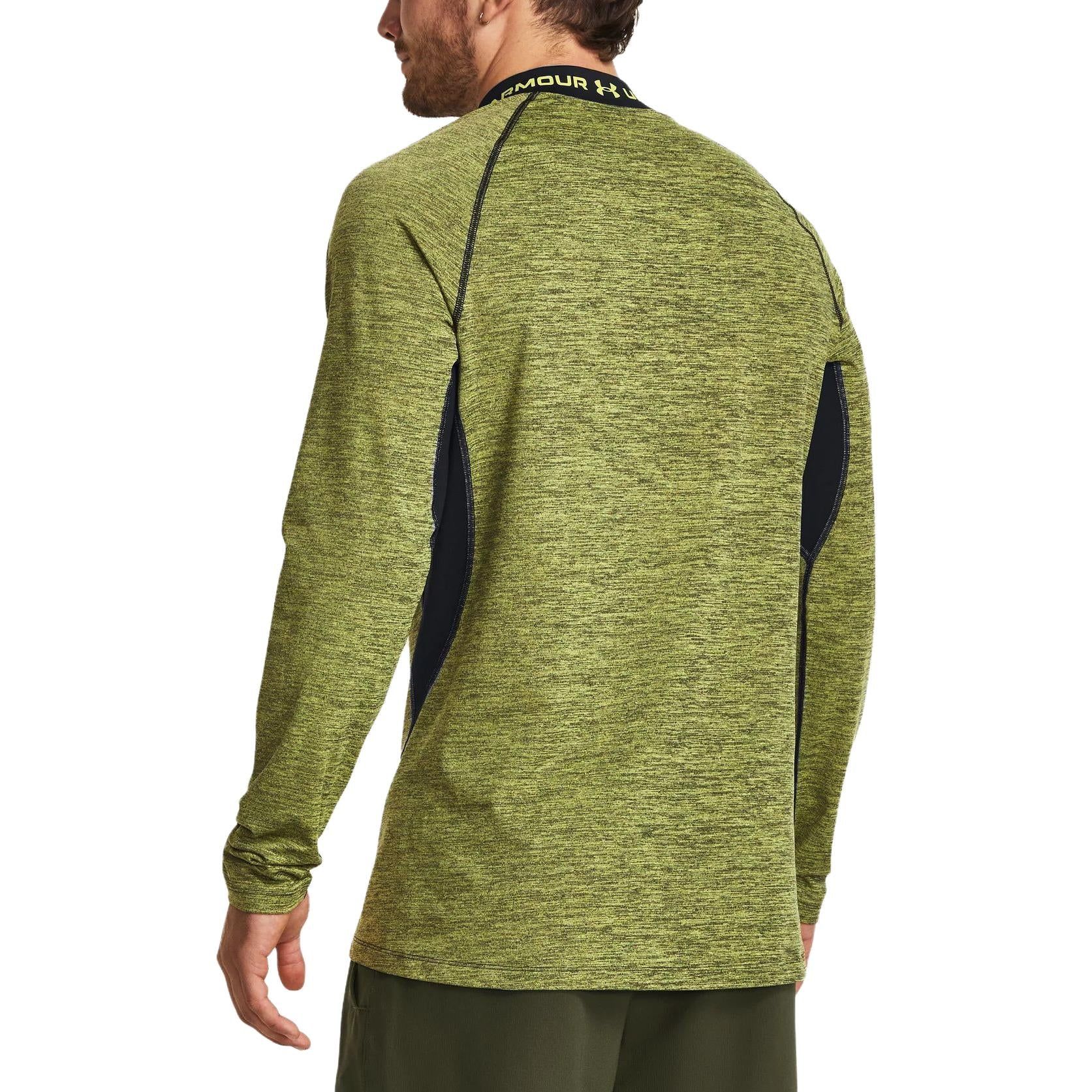 Under Armour ColdGear Twist Mock Long Sleeve T-shirt 'Green' 1379820-743 sold by KicksCrew product image thumbnail 4
