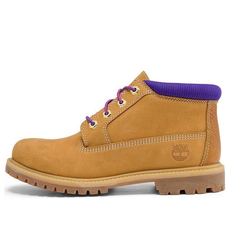 (WMNS) Timberland Nellie Waterproof Chukka Boots 'Wheat Purple' A2JSJW sold by KicksCrew
