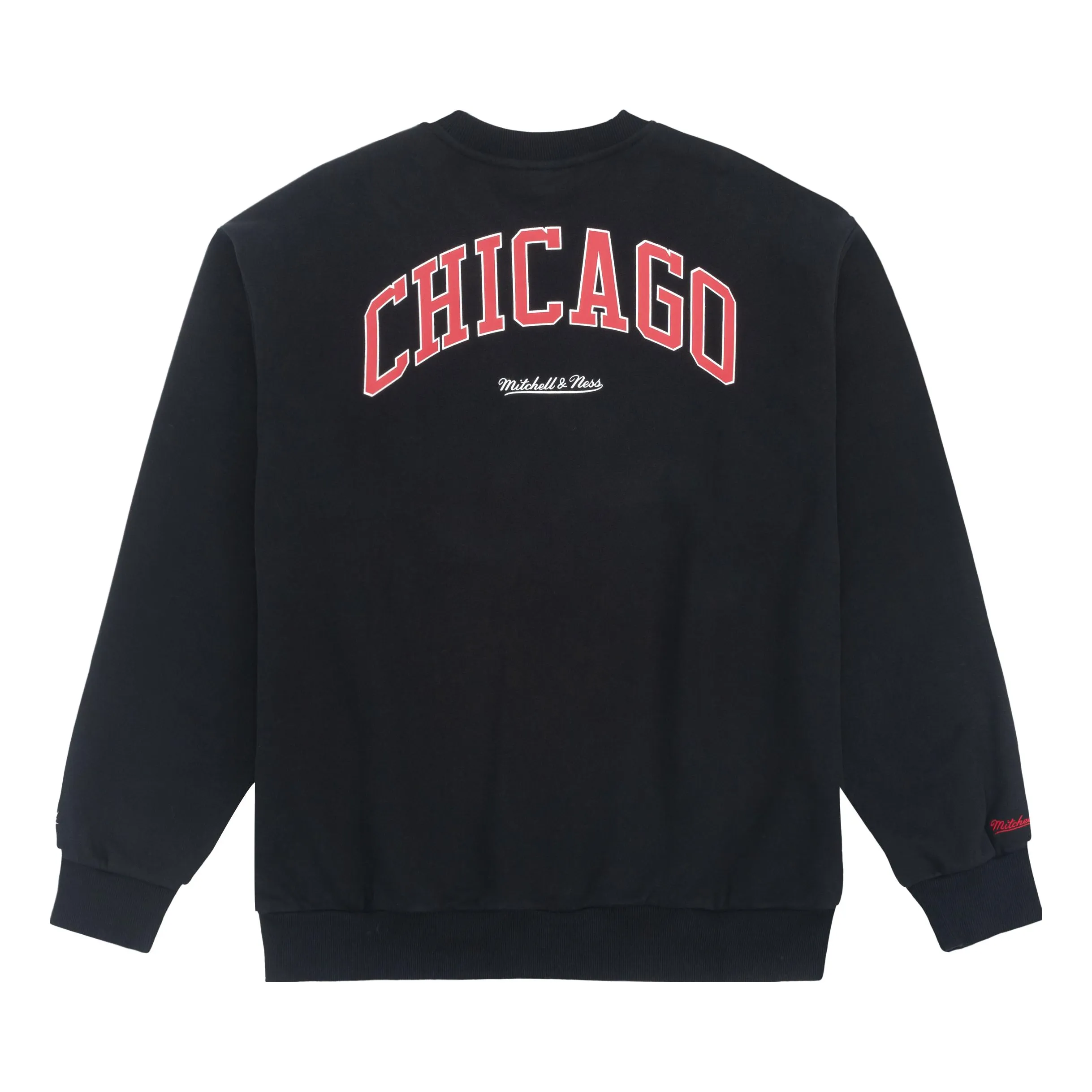 Mitchell & Ness x NBA Chicago Bulls Sweatshirt 'Black' MNJYFWHD23092007 sold by KicksCrew product image thumbnail 2