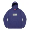 Supreme Franklin Hooded Sweatshirt 'Purple White' SUP-SS20-655 sold by KicksCrew