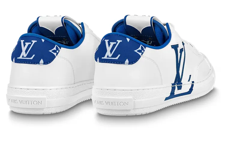 LOUIS VUITTON Charlie Sneakers 'White Blue' 1AANJM sold by KicksCrew product image thumbnail 4