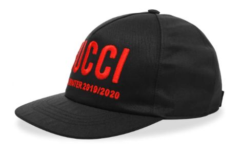 Gucci Embroidered Logo Baseball Cap 'Black' 596211-3HI49-1074 sold by KicksCrew