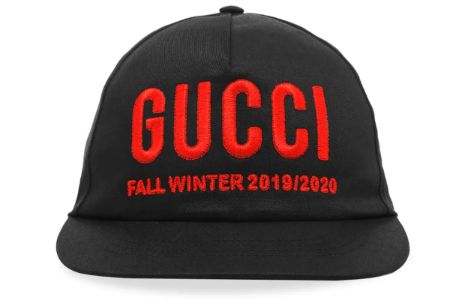 Gucci Embroidered Logo Baseball Cap 'Black' 596211-3HI49-1074 sold by KicksCrew