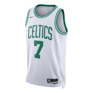 Nike x NBA Boston Celtics Jaylen Brown Jerseys 'White' DN2070-101 sold by KicksCrew