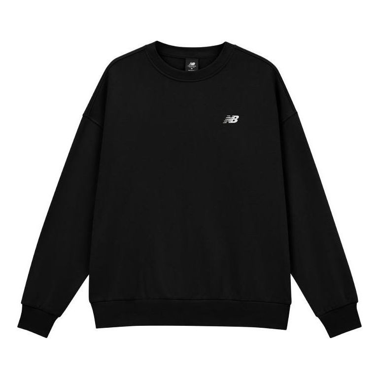 New Balance Casual Pullover Sweatshirt 'Black' AMT33344-BK sold by KicksCrew